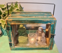 Vitrinebox Bombay - vintage India look